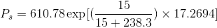 15 P, 610.78 expl ) × 17.2694 15238.3