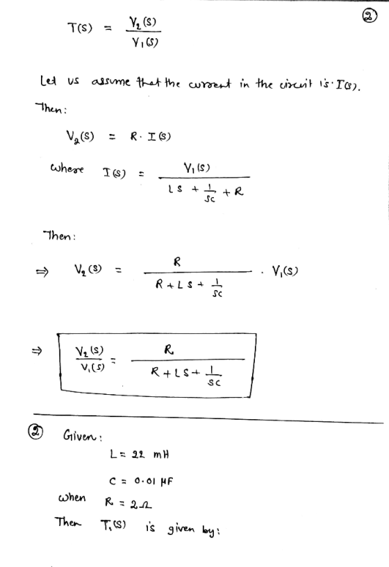 TS) lhen: Va(s) R.TI) = wheseIS) Then Sc R. S C ② Given. when ThS) is given