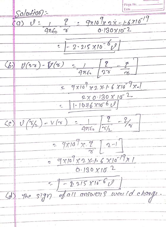 Page No. Letじ Solutioos X. 10 4760 ex О: 130 X 101