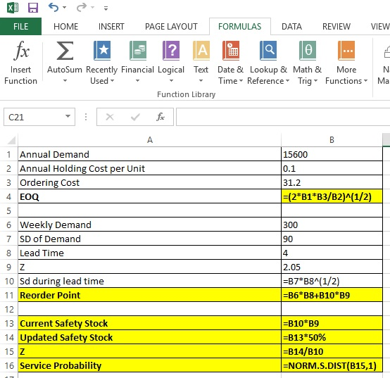 XUS FILE HOME INSERT PAGE LAYOUT FORMULAS DATA REVIEW VIEW fx Σ Insert Function ? А e AutoSum Recently Financial Logical Text