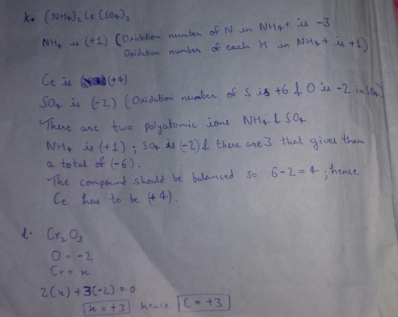 NH (+1) (Oridben number of Nin t Oxidabonunber each H n NHq+ NH+ .is (+1) ; saq-4-2)| t 3 that gives them a total of 6) Yhe c