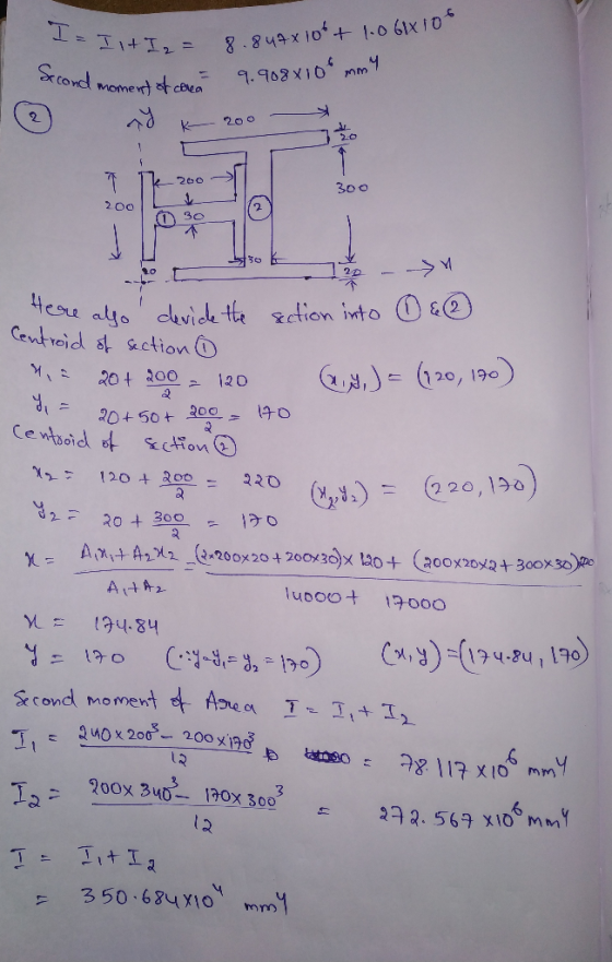 8.849x 10+ 1.0 6x10 cond momert t ceea ך. So2 xוס 2 200 20 200 300 200 30 2D eu alyo deviede ttection into &2 Centroid st ct