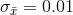 0 = 0.01