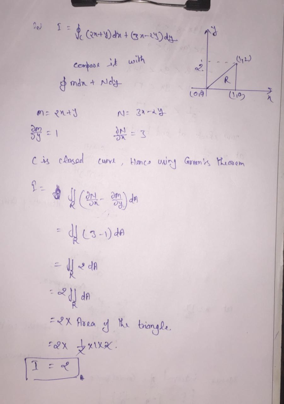 de Canty) din + (2x=24) dy compare it with R & man it Ndly 1019 (110) N = 3.-24 m = 2nd Y əm oys (is closed Cuove bience usin