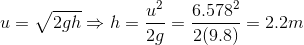 6.578 = 2.2m 92(9.8)m