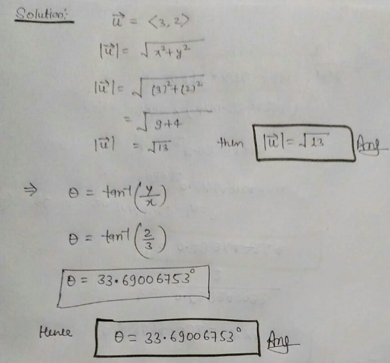 Solution üle Jx+y? lül 568772232 = 944 o = tant (2) B = 33.69006753 Hence = 33.69006733° Anne