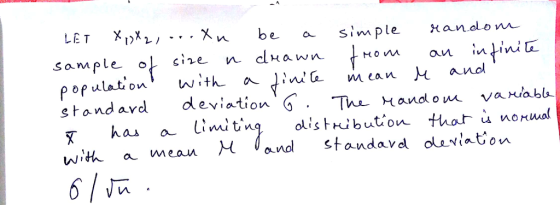 xn be a simple xandom uloti Du a n stondard deviation The Handl ou vaHiabb i i uw Li MOH th a mean Vandl standavd oluviaton