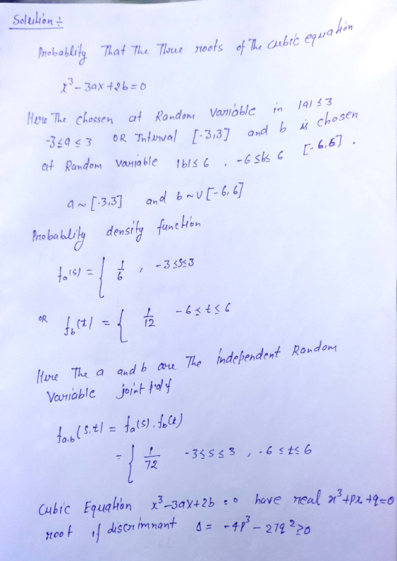 Selulion ahin Thue mols f.are LIC Hote The chossen at Randon aroble14143 et Random able s,-6 skk 6,67 3,.3 ad b-6,67 biy dens