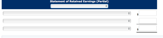Statement of Retained Earnings (Partial)