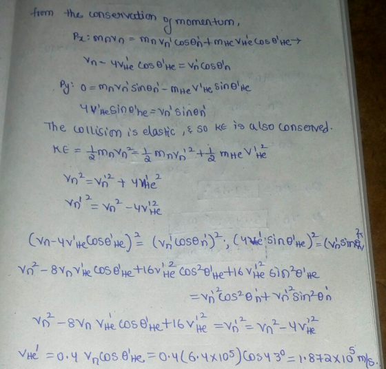 fiem the, tons envcabian or moman tom tun The ollisim is elastc 50 ke ie also conserved 1 2 2. 12. 2 2