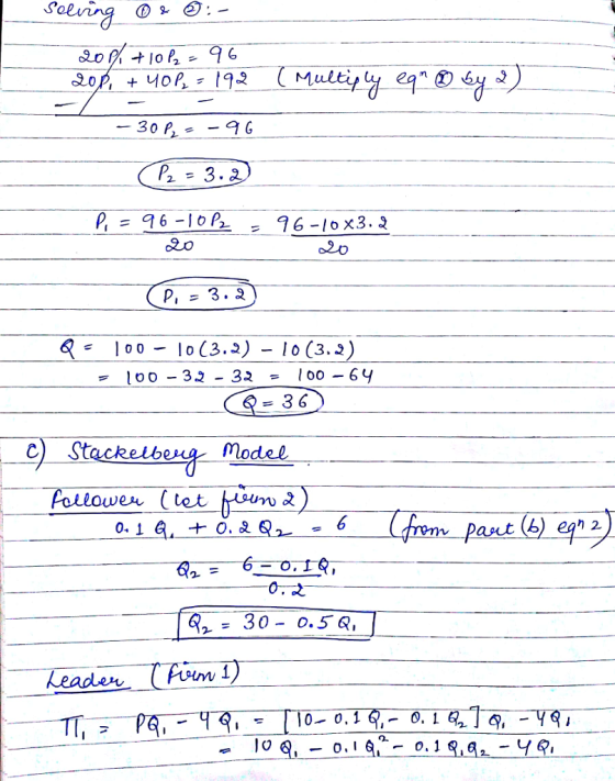2- - P. =96-10A 96-10x3.2 До p = 3.2 c) Stackebe model Pasit (b) eqh 2. 2.