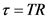 T=TR