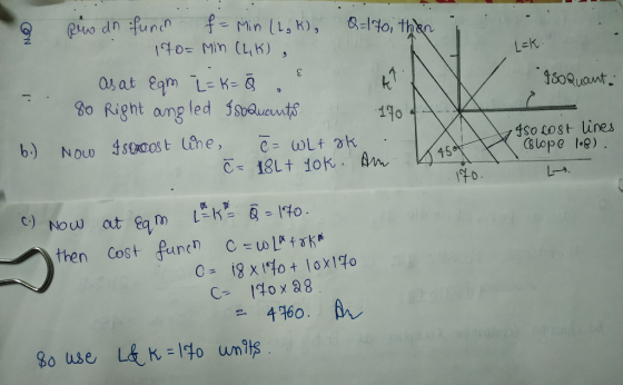 Bo Right angled fsoawcwd 4so cost ines slope t,g). st o then Cost fune Ct 140 x89 C-