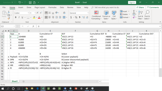 AutoSave o 9.3HD Book1 - Excel Sign in - 0 X File Home Insert Draw Page Layout Formulas Data Review View Help Comments Tell m