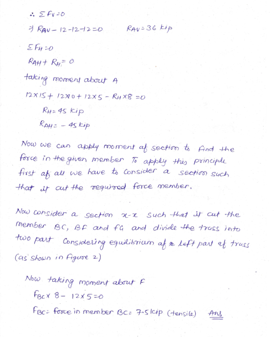 RAV-12-12-12-b Halcing moment about A Now we can apply mom ent at seat And the ce in the iven member first atau we kwe that C