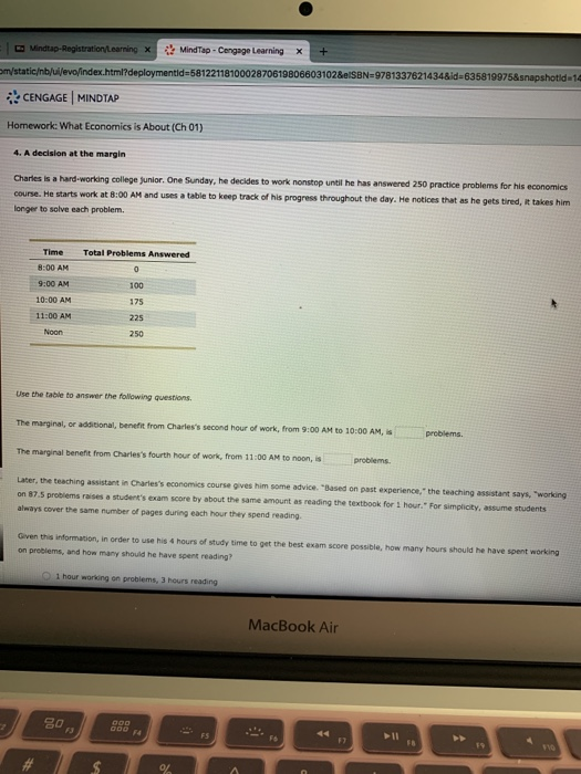 Mindtap-Registration Learning x Mind Tap - Cengage Learning x + m/static/nb/u/evo/index.html?deploymentid=5812211810002870619