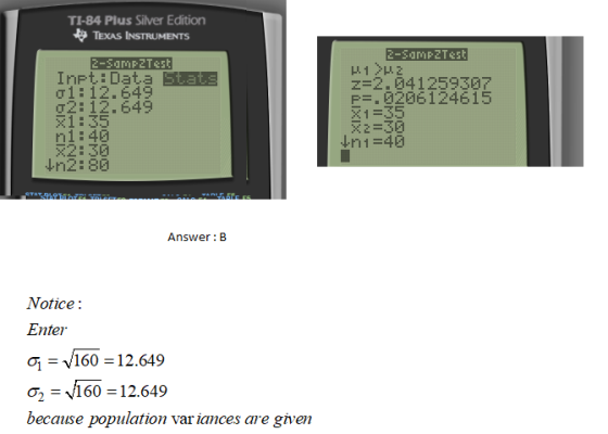 TI-84 Plus Silver Edition TEXAS INSTRUMENTS 2-SOMPZTest Inpt: Data Stats 01:12.649 02:12.649 n1:40 ENLIXIXS 2-SIMPZTest . 12.
