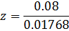 N 0.08 0.01768