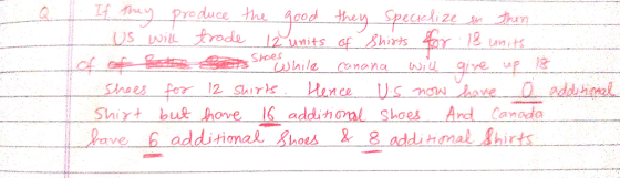 preduce the Us will trode 12umits f Shirts ar 12 units Joad they Specetize NiU Canana 0 addrional Hence Snaes for 12 Shirke A