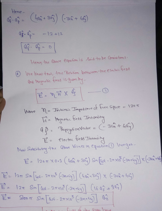 Hence- af ap = (hau + 307) (-300 + 465) af- op - - 12 +12 O Hence, the above equation is said to be consistent. We know that,