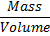 Mass Volume
