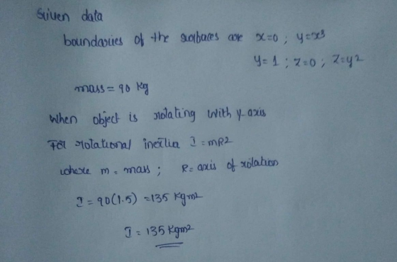 Siuen data boundaries 애the Solbars ar x, yex3 when obeck is stolating unlith y.azis chaste m maw 1:70(1.5) 135K 까 135 Km