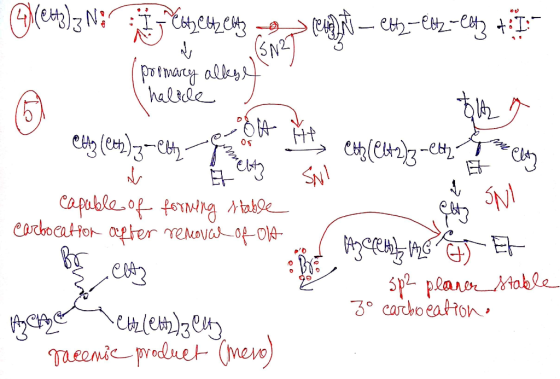 cenyt – eth-48722et3 ** Grett) zN: - Consekbeny (promarcy alky halide J letamente să & elty capable of forming table carbocat