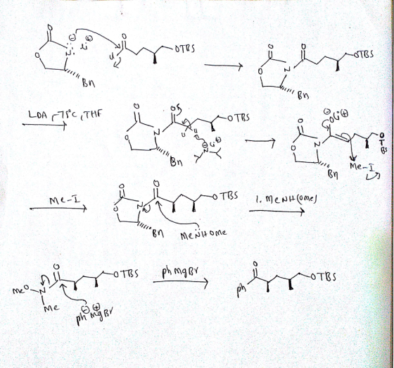 dTRS V) OTRS Bn ML-L TBS MeNtOMe TBS