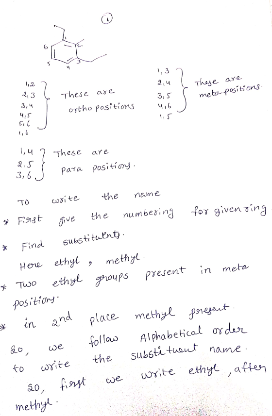 1,3 2,4 12 g l These are l meta positions. 2,3 These are ortho positions - 3,5 ? J 3,4 416 1,5 4,5 516 1,6 are 1, 47 These 2,