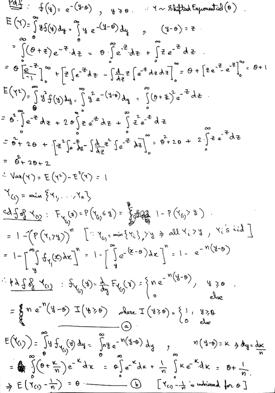hatf(a)= 2() , 470. Yo Sehiftord Exposentad (6) E(1)=5456)dy. 54e-4-0) dy , (9-0) = * 50+8)e-Pdt. o.fedz + ſze*dz. *961 +57fc