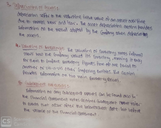 3. Depreciation of Angelsa depreciation refer to the reduction in the value of an asset overtime due to normal wear and tear.