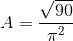 V90 A =