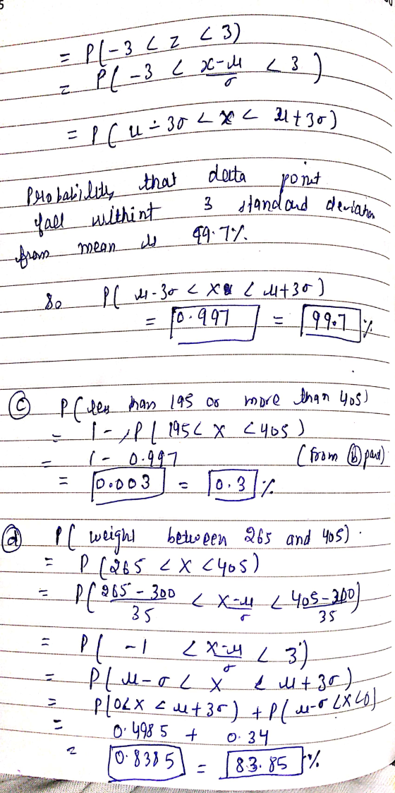 PL- 3Lz PL - 3 L 20-4 رل Z = f(u - 30 L XL 21+30) pont 3 Probability that fall withint from mean يل standard deviatan P102X c