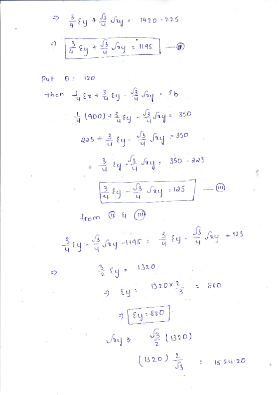 Put θ: 120 니 니 1tt Tom C32 o E13 20x 2 3 13 20) 2 5 24 20 J3