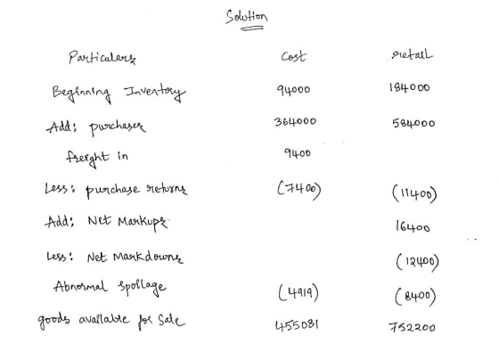 Soluton Pretail Particalarx Cost 14000 q4000 Bgtantng venty Add purchaser 364000 584000 9400 Prasght in Cauo0) Lesspunchaye n
