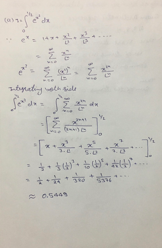 a)I- 3. She end dix + - lant x² L2 x + 3 ex no 24 ed { x MO WO Integrating both side x² da Y2 anti 2 (2n+1) L o 7 at x 3.L +