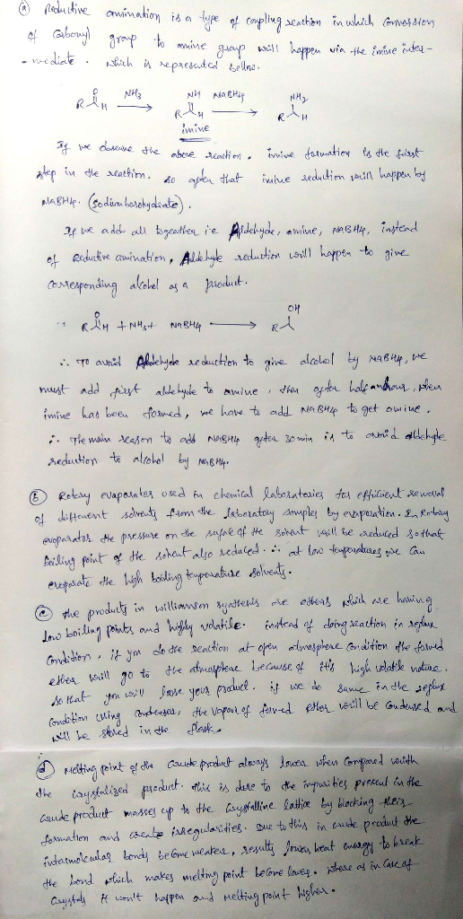@ Reductive amination is a type of coupling seaction in which connession of Gabonyl group to amine group will happen win the