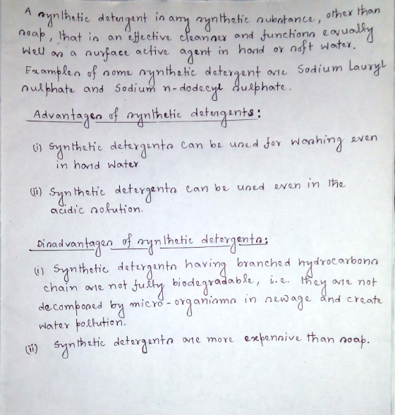 roynlhetic detergent in any synthetic oubstance, other than soap, that in an effective cleanner and functions eaualty Well as