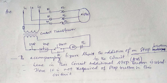 4 ir 23 . L X OL . motor) м 짜 만약 D Control 07 - The SOP Stop I start to button figure accompanim Stop button thaus the additi