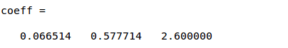 coeff 0.066514 0.577714 2.600000
