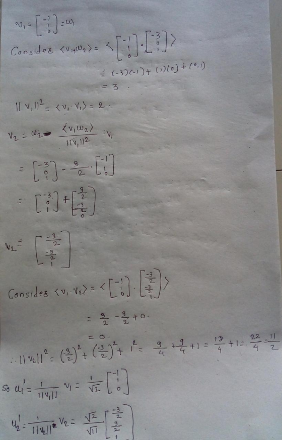Considee vi, (-370-1)+ (lo)0,1) 3 <V V,= 2 112 2 C 2 Constdes v, Y 2 to O 22 1) 1& +1 t 4 2 =I+21 So IT