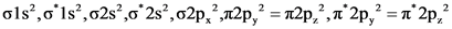 ols,ols,c2s’,o*2s°,02p, ?, 12p, = n2p,, n° 2p, = 2p,?