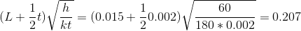(2+39V6 – (0,015 +0.02) 150 20 ore = 1207