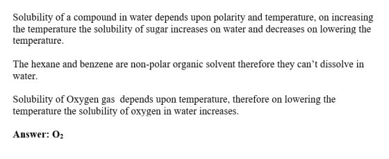 Solubility of a compound in water depends upon polarity and temperature, on increasing the temperature the solubility of suga