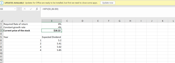 i) UPDATES AVAILABLE Updates for Office are ready to be installed, but first we need to close some apps. Update now B3 - X ✓