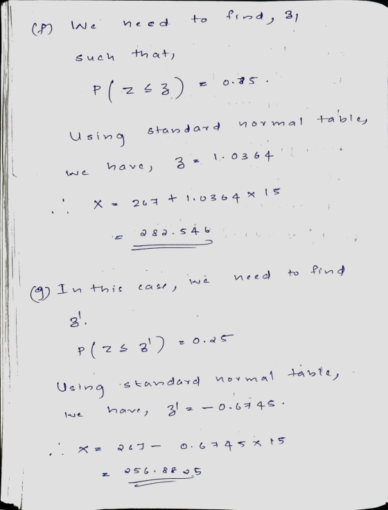 find, 31 to СР) Ne need such that, 0.85. P ( 253 tables nor rmal standard Using 1.0364 have, 3: love L x = 267 + 110364 % 15