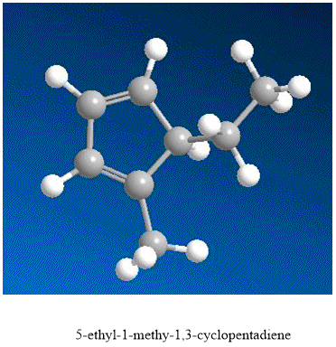 5-ethyl-1-methy-1,3-cyclopentadiene