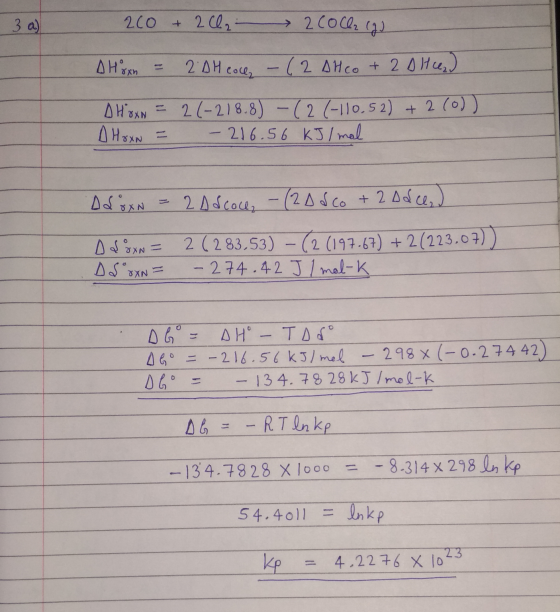 3 а) 2CO + 2 , H 2 Co0, () Дн х» = 2 ДН coo, – ( 2 ДНco + 2 OHu) ДНіху = ДНssy = 2(-2) 8.8) - (2 7-10.5 2) + 2 (0) ) - 21 656