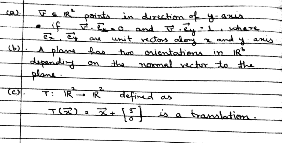 ca. L VER² points in direction of y-arus te if there and beyb.wherler - ez ey are unit rectors along x and y anus. (bl. A pla