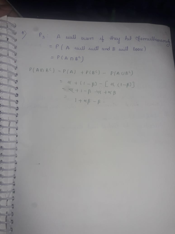 ore - PCAn 8 P(AnBC) -P(A) +P(B)- P(A UB)